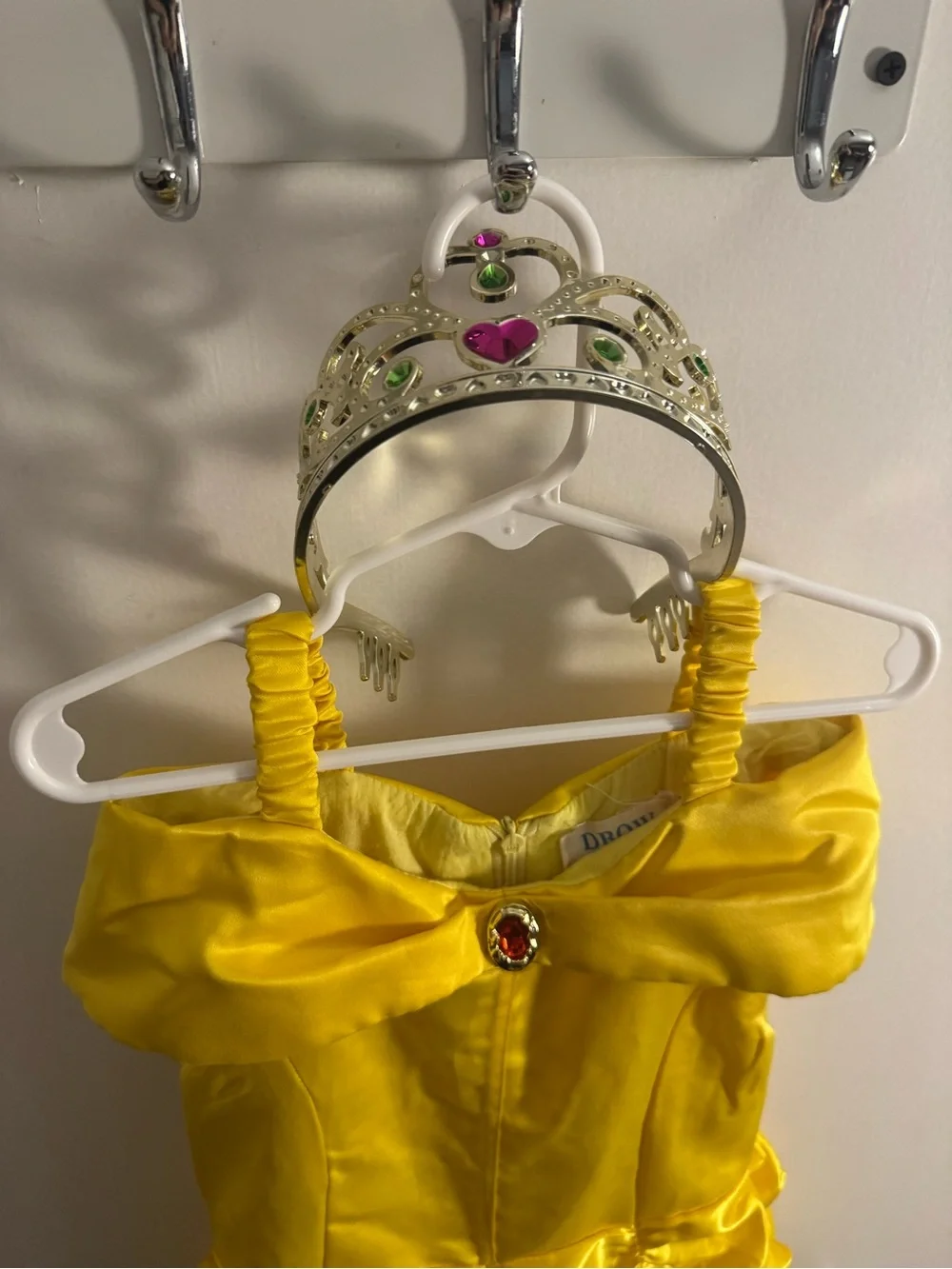 Yellow Princess Ball Gown Kids Costume